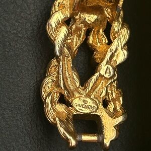 Vintage GIVENCHY Gold Rope Costume Bracelet